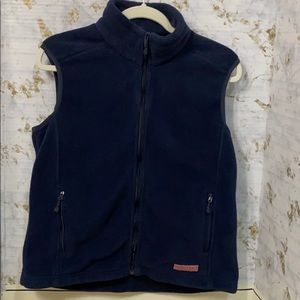 navy blue vineyard vines vest
